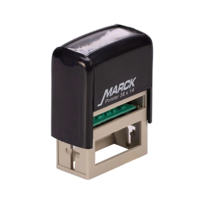 CARIMBO AUTOENTINTADO PAGO PADRAO AUTOM.38X14MM PT UNIDADE 2539 - CARBRINK