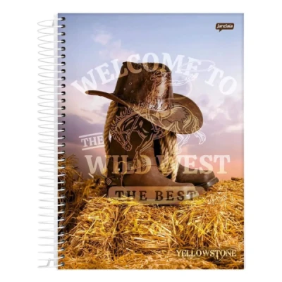 CADERNO 1MT 80F ESP CD UNIV RODEIO JANDAIA