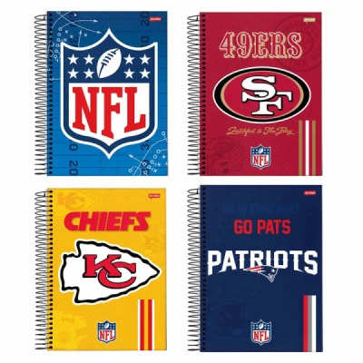 CADERNO ESP CD UNIV NFL JANDAIA