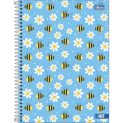 CADERNO ESPIRAL CAPA DURA UNIVERSITÁRIO HIT FEMININO  - TILIBRA