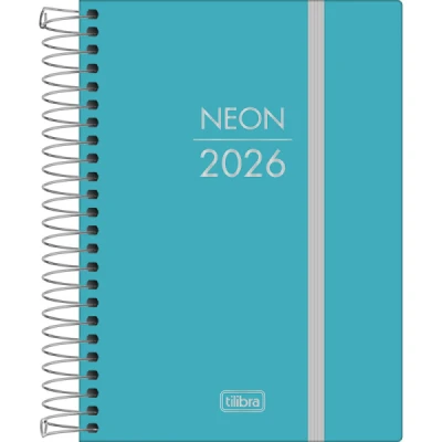 AGENDA ESPIRAL NEON M4 (117X164MM) - TILIBRA