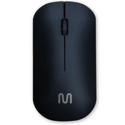 MOUSE SEM FIO SLIM PRETO MO307 MULTILASER