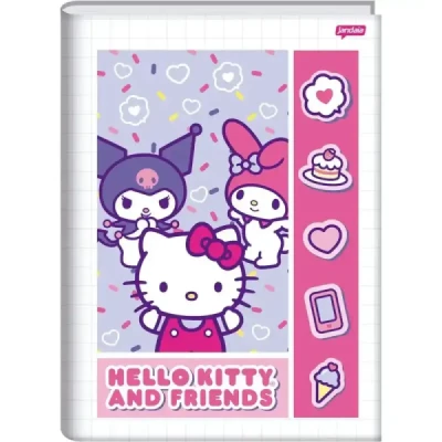 CADERNO BROCHURA 1/4 CD 80F BESTIES FOREVER JANDAIA