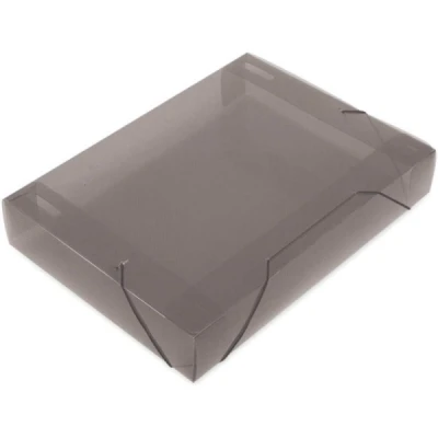 PASTA ELASTICA PLASTICA 55MM OFICIO FUME - ACP