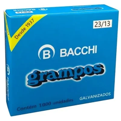 GRAMPO 23/13 C/1000 GALVANIZADO  BACCHI