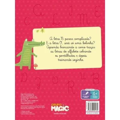 LIVRO INFANTIL LETRA CURSIVA MAGIC