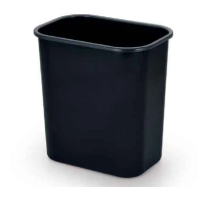 CESTO PARA LIXO RETANGULAR PRETO 12.5L 10150009 MAXCRIL