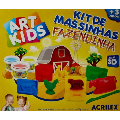 MASSINHA - KIT FAZENDINHA REF400090 - ACRILEX