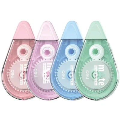 CORRETIVO EM FITA SILENCIOSO MUTE SORTIDO 5MMX12 BLISTER 140019914 - DELI