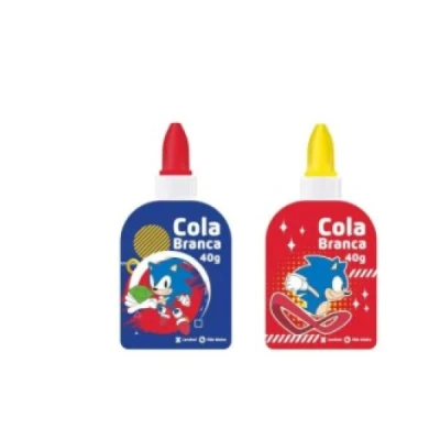 COLA BRANCA 40GR LIQUIDA SONIC LEO&LEO