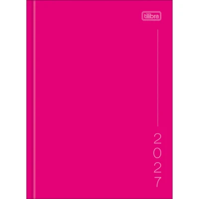 AGENDA COSTURADA PEPPER ROSA (123X166MM) M4 2027 TILIBRA