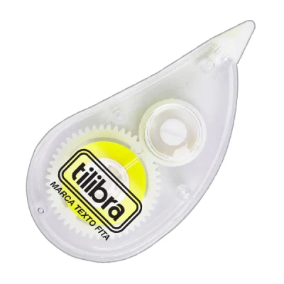 MARCA TEXTO FITA  AMARELO 5MMX6M TILIBRA