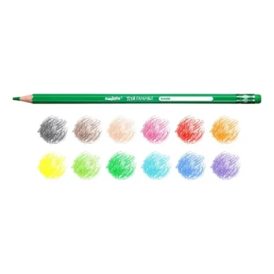 LAPIS DE COR C/12 TITA ERASABLE CARIOCA
