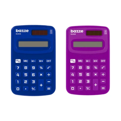 CALCULADORA 8DIG BOLSO MINI B3408 BAZZE