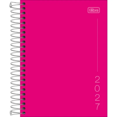 AGENDA ESPIRAL PEPPER ROSA (117X164MM) M4 2027 TILIBRA