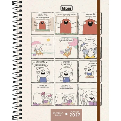 PLANNER RAFA TUMA M7 (177X240MM) 2027 TILIBRA