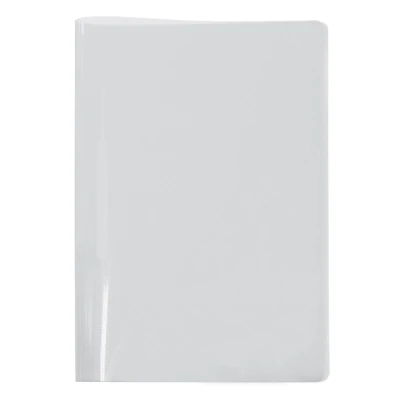 PASTA GRAMPO TRILHO PLASTICA OFICIO CRISTAL REF 606PP DAC