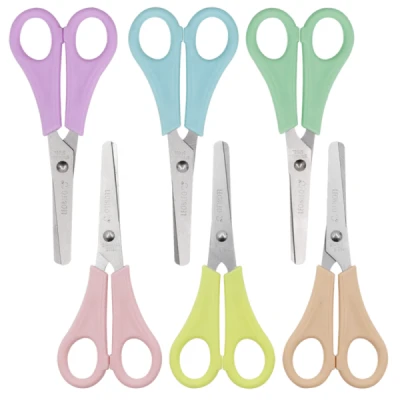 TESOURA ESCOLAR LEONORA PASTEL