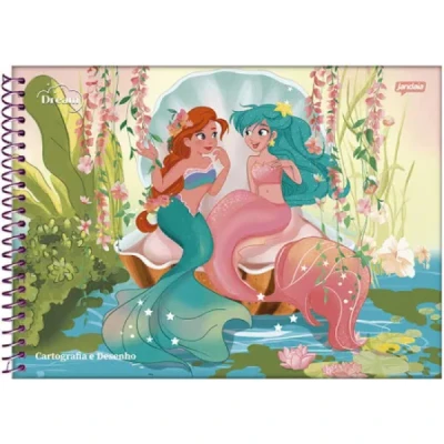 CADERNO DESENHO 80F ESP CD DREAM JANDAIA