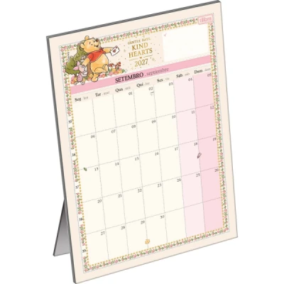 CALENDARIO PLANNER MESA POOH (138X190MM) 2027 TILIBRA