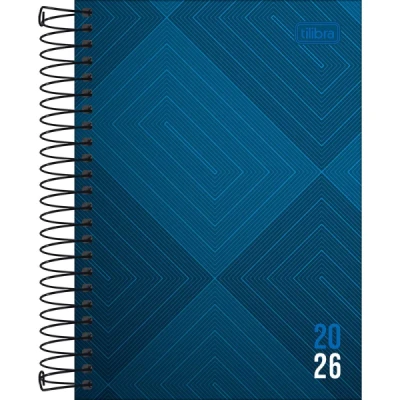 Agenda Espiral Zip 2026 (12x18,7cm) - Tilibra