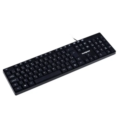 TECLADO OFFICEEASY COM FIO USB2.0 PRETO REF60000153 - MAXPRINT