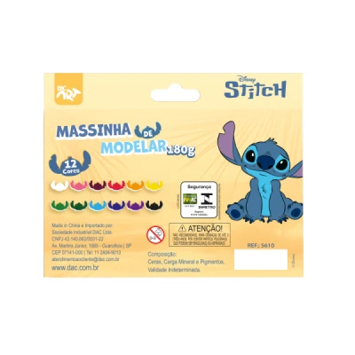 MASSA DE MODELAR C/12 180G STITCH REF5610 DAC