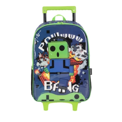 MOCHILA C/RODA  AZUL REF. IC409992 -LUXCEL