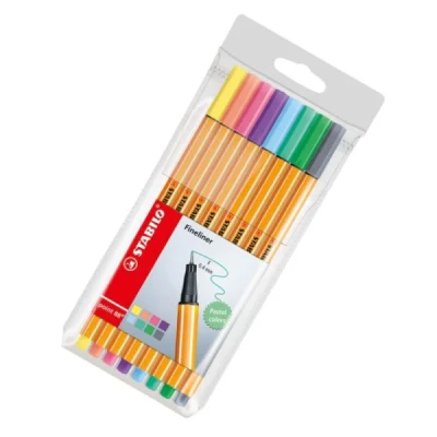KIT STABILO POINT 0.4 C/8 CORES REF 88/8-01