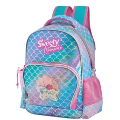 MOCHILA SWEETY MERMAID CONCHA CBFT-9503 FUSECO