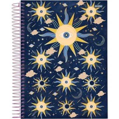 CADERNO 10MT 160F ESP CD UNIV MYSTIC JANDAIA