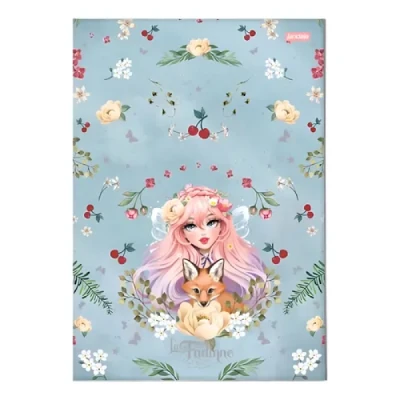 CADERNO BROCHURA 1/4 CD 80F LA FADINNE - JANDAIA