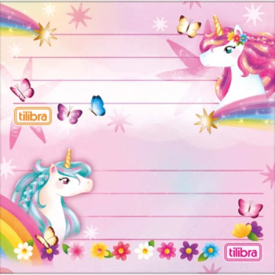 ETIQUETA ESCOLAR ADESIVA BLINK C/8UNID