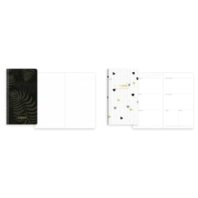 PLANNER C/ CANETA E CADERNO ANOTACAO HAPPEN COM CAIXA PRESENTE - ANIMATIVA