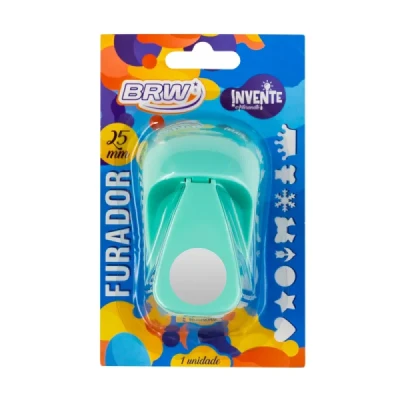 FURADOR DE EVA 25MM CIRCULO BRW FE2501