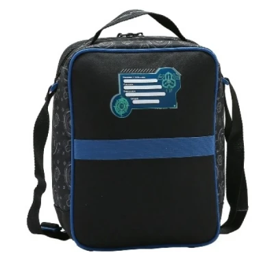 LANCHEIRA DE POLYESTER CG32996 PRETO ROBOT R.VIX CHENSON