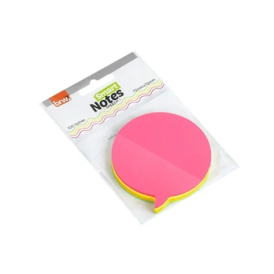 SMART NOTES BALAO 70X70MM NEON  BA0015 BRW