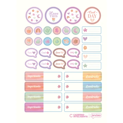 CADERNO INTELIGENTE LA CREME BE SWEET