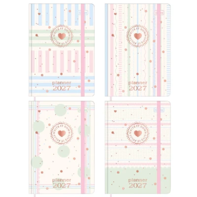 AGENDA COSTURADA PLANNER SOHO (103X146MM) M3 2027 TILIBRA