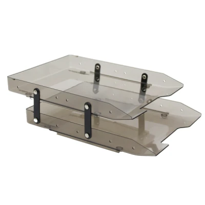 CAIXA CORRESPONDENCIA DUPLA MOVEL SLIM CRISTAL SELADA 10050078 - MAXCRIL - Cópia