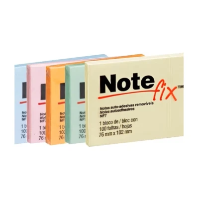 BLOCO ANOTACOES 76X102 C/100F FIX 3M