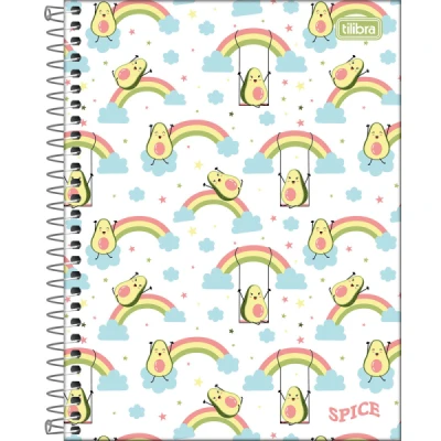 CADERNO ESP COLEGIAL 1 E 10 MATERIAS -  SPICE TILIBRA
