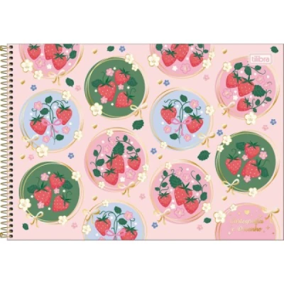 CADERNO DESENHO 80F ESP CD BE BERRY TILIBRA