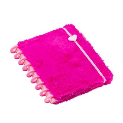 CADERNO DISCO PLUSH PINK - 220X160CM - 80F CD1050 BRW