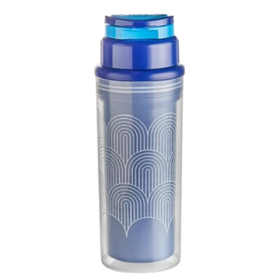GARRAFA PLASTICA DUO GEOMETRICA 500ML PAREDE DU UNIDADE  - TIBA