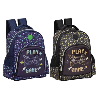 MOCHILA INFANTIL MASCULINA MIM6368-16 PLAY GAME YEPP