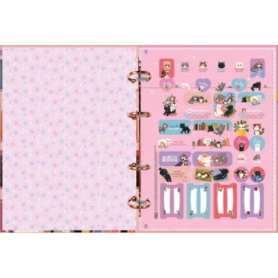 CADERNO ARGOLADO COLEGIAL PUR CAT 80F  - TILIBRA