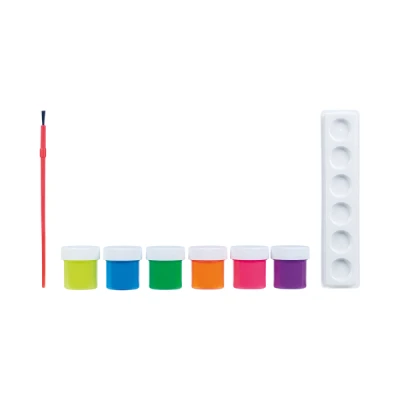 TINTA GUACHE C/06 NEON R.907080 - TRIS