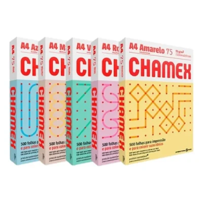 PAPEL CHAMEX A4 C/500 75GR
