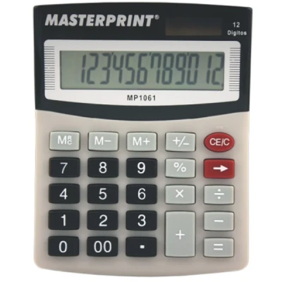 CALCULADORA 12DIG MP1061  MASTERPRINT